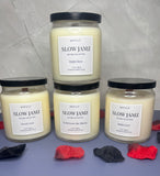 Slow Jams & Candlelight – 90s R&B Valentine Candle (Wood Wick)