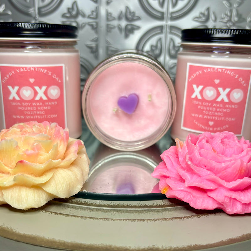 Soy Wax Candle Limited Edition - Valentine's Day Happy Valentine's Day