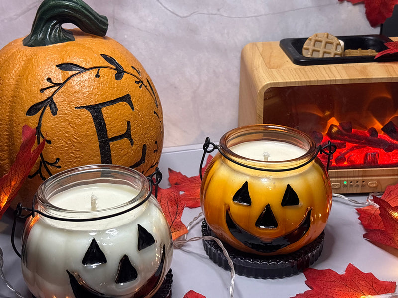 Jack o Lantern Candle